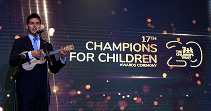Record-Breaking Champions for Children Awards Ceremony Brims With Emotion
