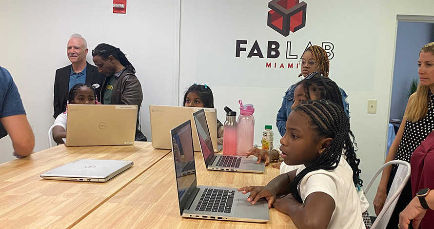 Fab Lab Miami Opens in Homestead to Bring Youth into Tech Space