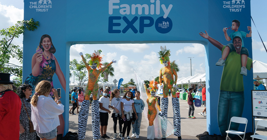 The Family Expo an te fèt nan kat evènman apa nan 2021.